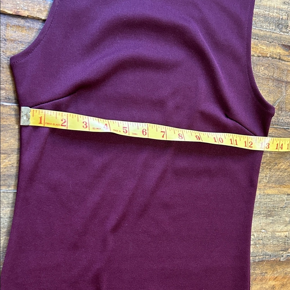 Forever 21 Sleeveless Burgundy Midi Dress - Picture 4 of 6